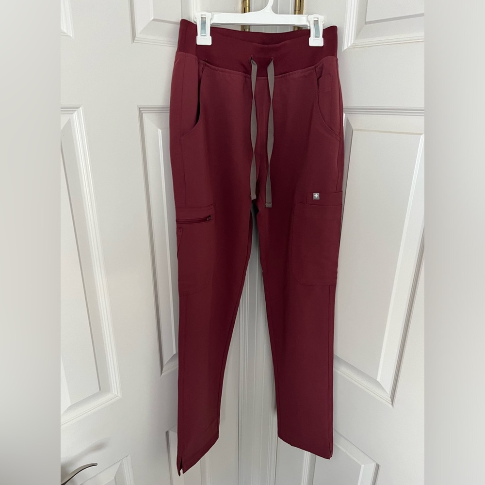 Figs high waisted yola scrub pants, extra small